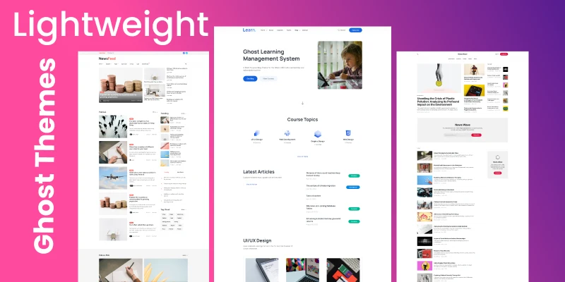 Boost Your Website's Speed with Lightweight Ghost Themes
