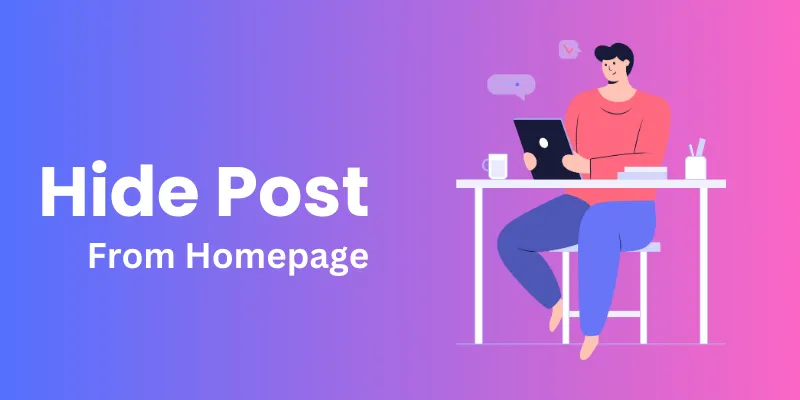 How to Hide Post From the Home Page in Ghost CMS