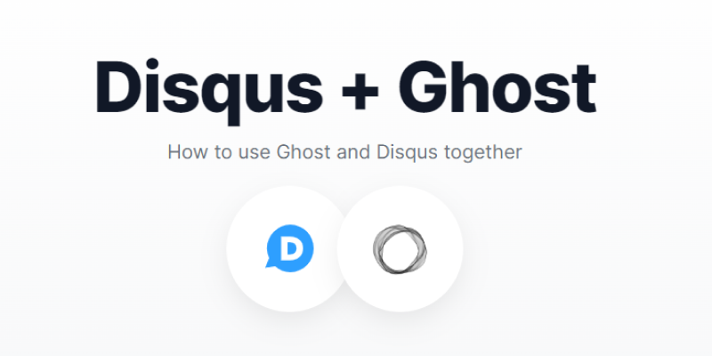 How to Integrate Disqus Comments with Ghost