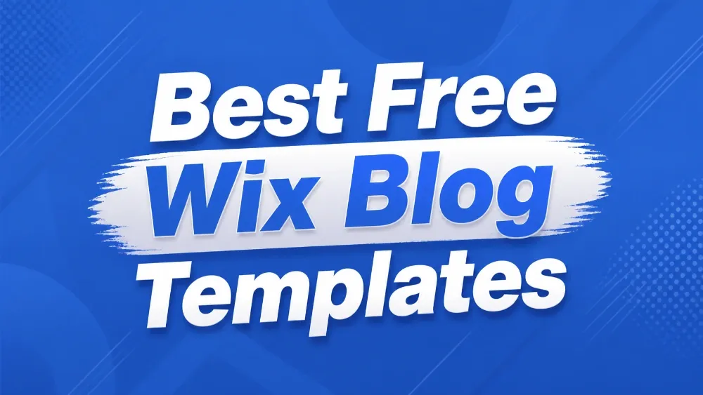 10 Best Free Wix Blog Templates Designed for Simplicity