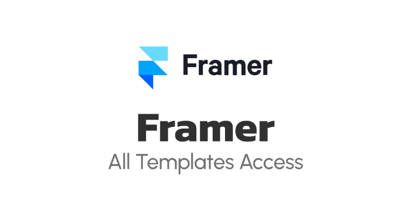 The Ultimate Framer Templates Bundle for Creators Who Ship Faster
