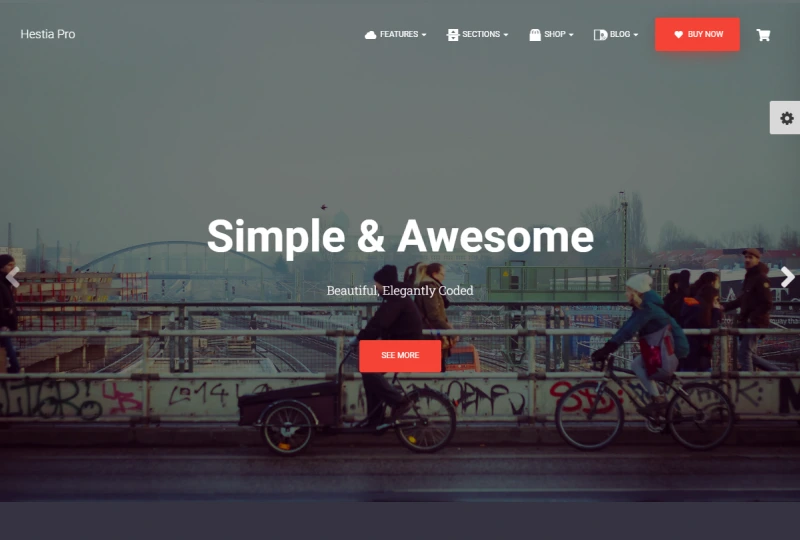 hestia multipurpose wordpress theme