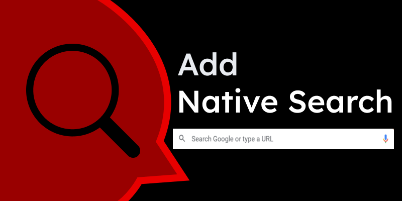 Native Search in Ghost CMS Theme