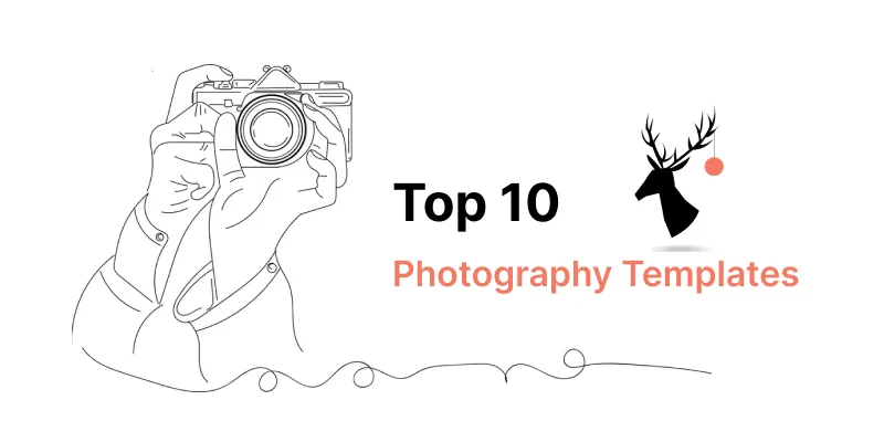 best photography website templates