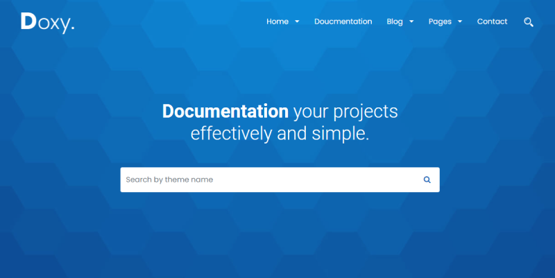 Doxy WordPress documentation theme