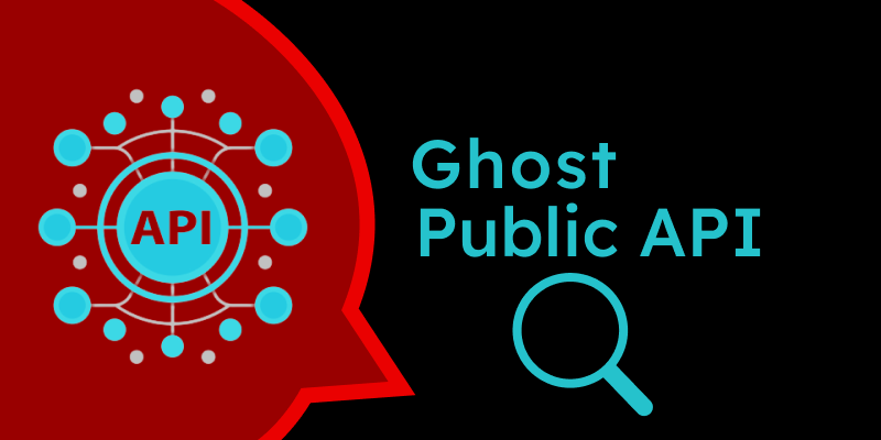 ghost public API