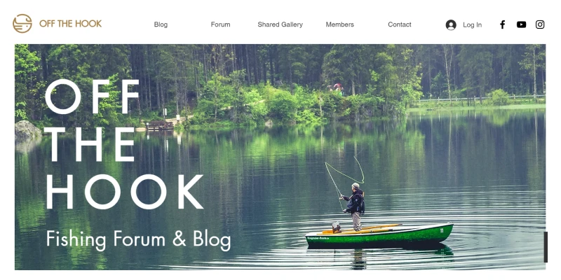 wix travel blog template